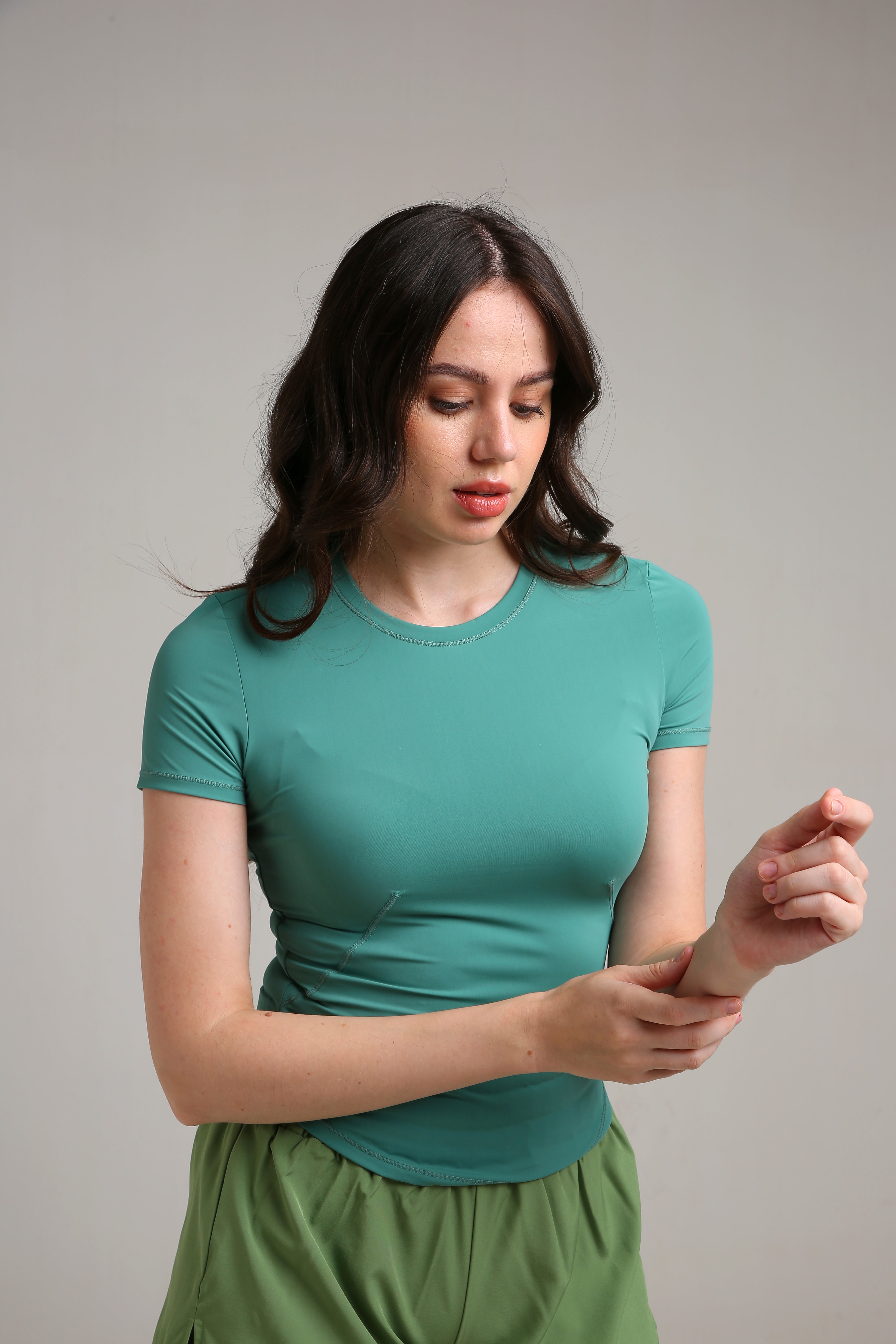 Sage Sculpt Tee