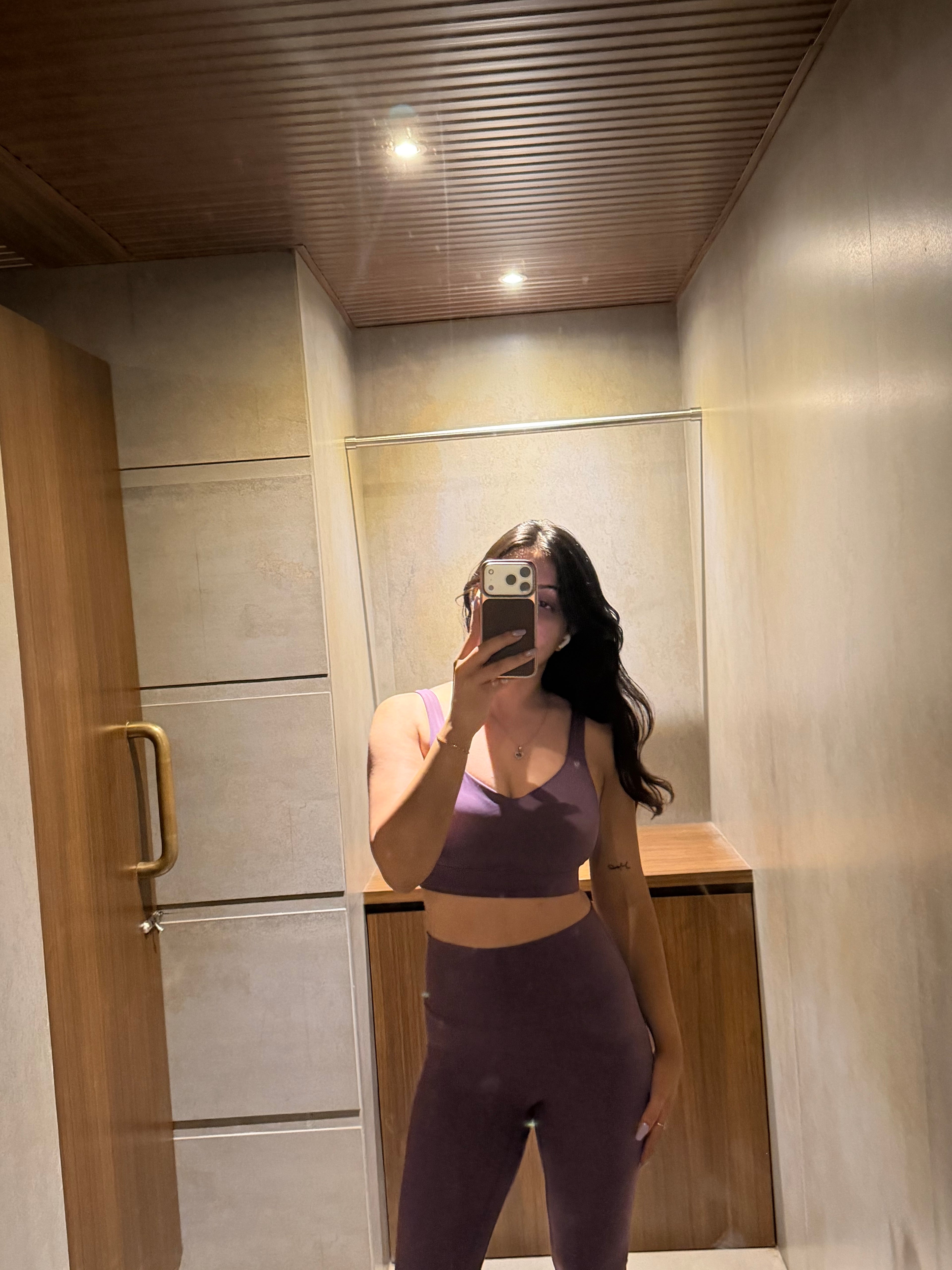Purple Sports Bra