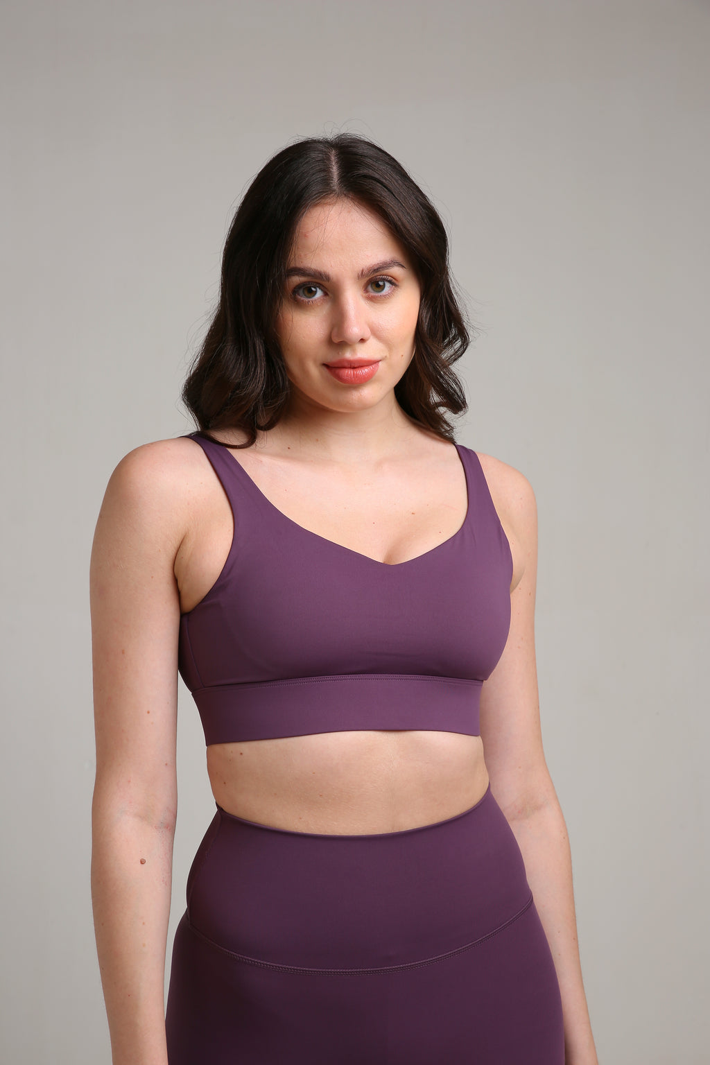 Purple Sports Bra