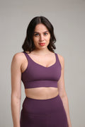 Purple Sports Bra