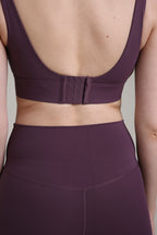Purple Sports Bra